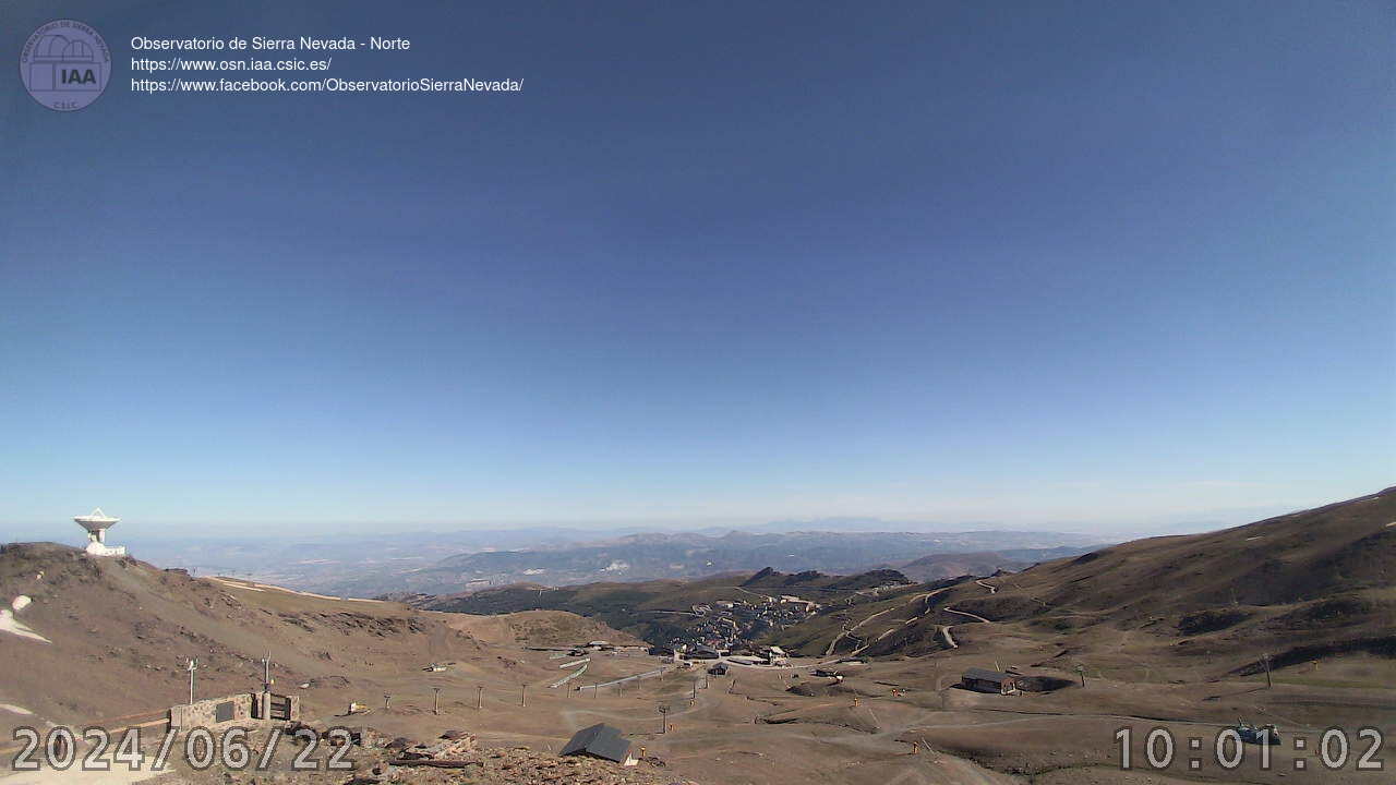 Sierra Nevada webcam - Borreguiles